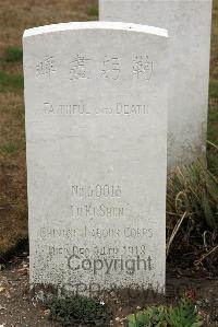 St. Sever Cemetery Extension Rouen - Lu Ki Shun, 